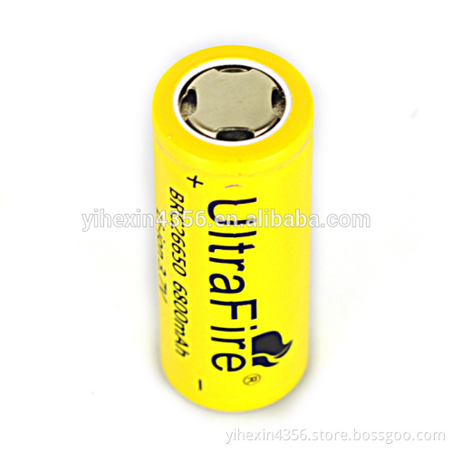 3.7V 26650 Li-ion Battery / 26650 Rechargeable Battery